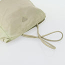 PRADA Hand Bag Nylon Canvas 5 Set Beige Red yellow Auth ti3570-19