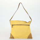 PRADA Hand Bag Nylon Canvas 5 Set Beige Red yellow Auth ti3570-24