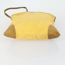 PRADA Hand Bag Nylon Canvas 5 Set Beige Red yellow Auth ti3570-26