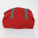 PRADA Hand Bag Nylon Canvas 5 Set Beige Red yellow Auth ti3570-5