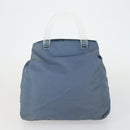 PRADA Hand Bag Nylon Canvas 5 Set Beige Red yellow Auth ti3570-7