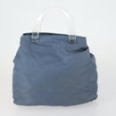 PRADA Hand Bag Nylon Canvas 5 Set Beige Red yellow Auth ti3570-8