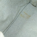 HERMES Fourre Tout Hand Bag Canvas 5 Set Gray Black Auth ti3571-16