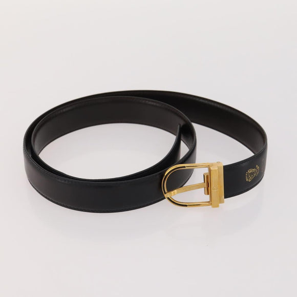 GUCCI LANVIN COLLECTION PRADA Belt Leather 6 Set Black Dark Brown Auth ti3572