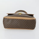 CELINE C Macadam Macadam Canvas Bag PVC Canvas 3 Set Brown Navy Auth ti3574-14