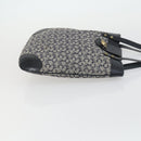 CELINE C Macadam Macadam Canvas Bag PVC Canvas 3 Set Brown Navy Auth ti3574-18
