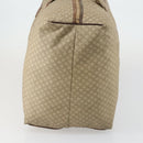 CELINE C Macadam Macadam Canvas Bag PVC Canvas 3 Set Brown Navy Auth ti3574-4
