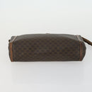 CELINE Gucci GG Supreme Macadam Canvas Bag PVC 4 Set Brown Beige Auth ti3575-18