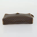 CELINE Gucci GG Supreme Macadam Canvas Bag PVC 4 Set Brown Beige Auth ti3575-24