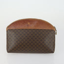CELINE Gucci GG Supreme Macadam Canvas Bag PVC 4 Set Brown Beige Auth ti3575-8