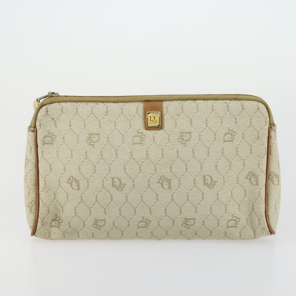 Christian Dior Gucci Burberrys Honeycomb Canvas Clutch Bag 4 Set Auth ti3576