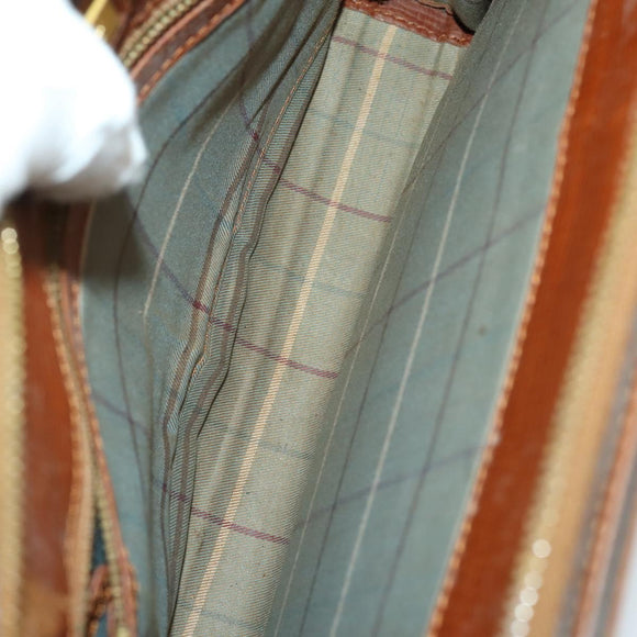 Christian Dior Gucci Burberrys Honeycomb Canvas Clutch Bag 4 Set Auth ti3576