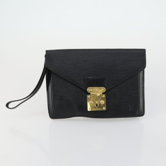 LOUIS VUITTON Gucci Hermes Epi Taiga Bag Canvas 5 Set Black Red LV Auth ti3577