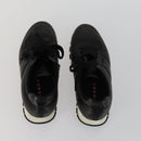 Christian Dior LOUIS VUITTON FENDI PRADA Shoes Leather 4 Set Black Auth ti3579-16