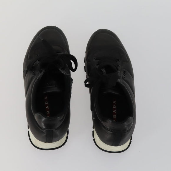 Christian Dior LOUIS VUITTON FENDI PRADA Shoes Leather 4 Set Black Auth ti3579