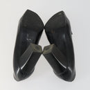 Christian Dior LOUIS VUITTON FENDI PRADA Shoes Leather 4 Set Black Auth ti3579-5