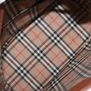 Burberrys Shoulder Bag Leather Brown Gold Auth ti3582-17