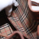 Burberrys Shoulder Bag Leather Brown Gold Auth ti3582-20