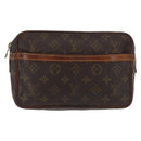 LOUIS VUITTON Monogram Marly Dragonne PM Clutch Bag M51827 LV Auth ti3584-2
