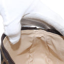 FENDI Zucca Canvas Pouch Black Brown Auth ti3589-17