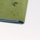 LOUIS VUITTON Monogram Vernis Walker Wallet Baby Blue M91073 LV Auth ti3590-13