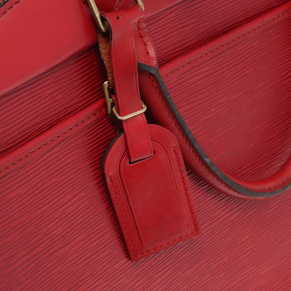LOUIS VUITTON Epi Riviera Hand Bag Red M48187 LV Auth ti3594
