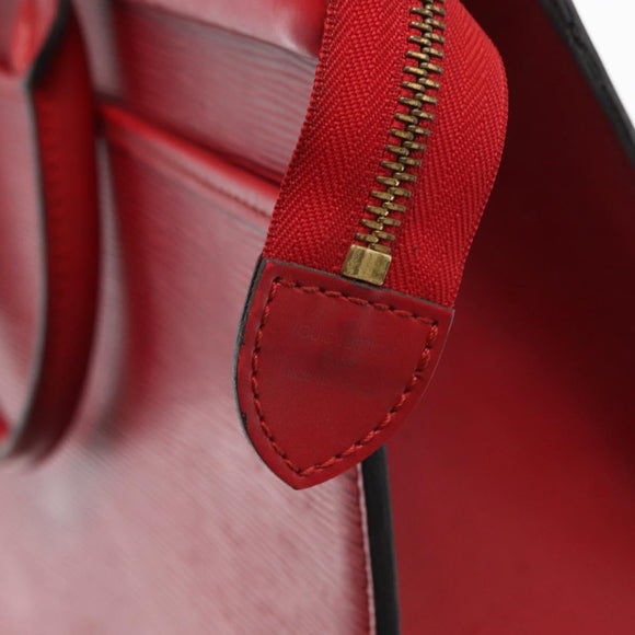 LOUIS VUITTON Epi Riviera Hand Bag Red M48187 LV Auth ti3594