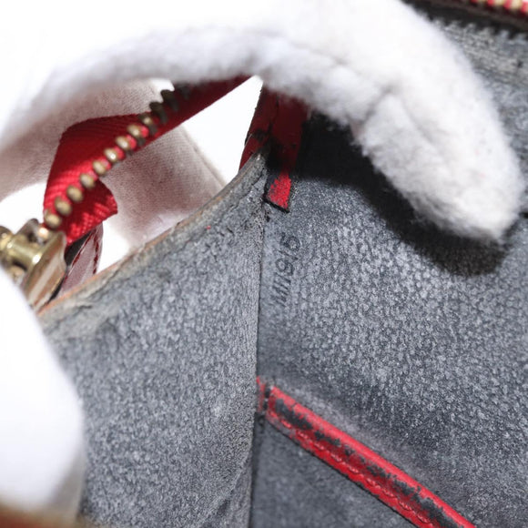 LOUIS VUITTON Epi Riviera Hand Bag Red M48187 LV Auth ti3594