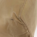 PRADA Tote Bag Nylon Beige Silver Auth ti3600-9