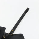 LOUIS VUITTON Epi Serie Dragonne Clutch Bag Black Noir M52612 LV Auth ti3606-8