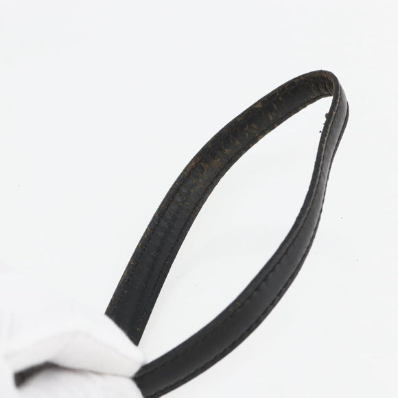 LOUIS VUITTON Epi Serie Dragonne Clutch Bag Black Noir M52612 LV Auth ti3606