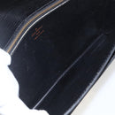 LOUIS VUITTON Epi Serie Dragonne Clutch Bag Black Noir M52612 LV Auth ti3606-10