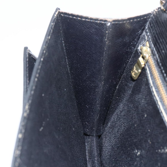 LOUIS VUITTON Epi Serie Dragonne Clutch Bag Black Noir M52612 LV Auth ti3606