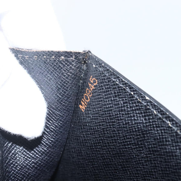 LOUIS VUITTON Epi Serie Dragonne Clutch Bag Black Noir M52612 LV Auth ti3606