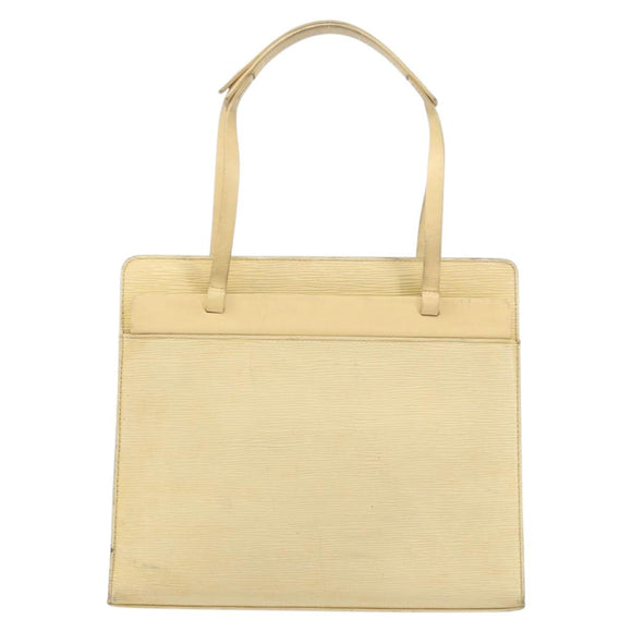 LOUIS VUITTON Epi Croisette PM Tote Bag Vanilla M5249A LV Auth ti3610