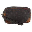 LOUIS VUITTON Monogram Marly Dragonne PM Clutch Bag M51827 LV Auth ti3611-1