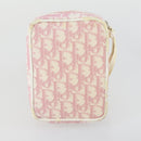 Christian Dior PRADA Pouch Nylon PVC 4 Set Pink Khaki pink Auth ti3613-19