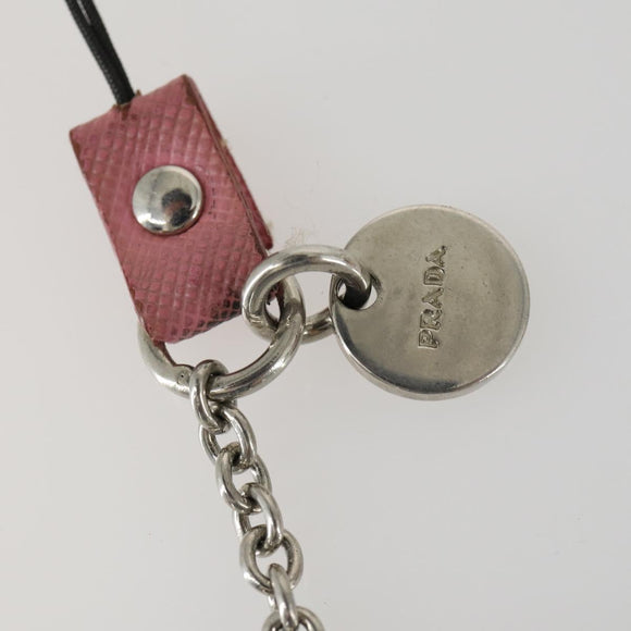 Christian Dior PRADA Pouch Nylon PVC 4 Set Pink Khaki pink Auth ti3613