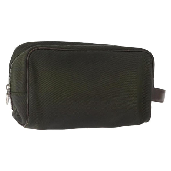 LOUIS VUITTON Taiga Parana Clutch Bag Grizzly M30758 LV Auth ti3615