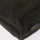 LOUIS VUITTON Taiga Parana Clutch Bag Grizzly M30758 LV Auth ti3615-14