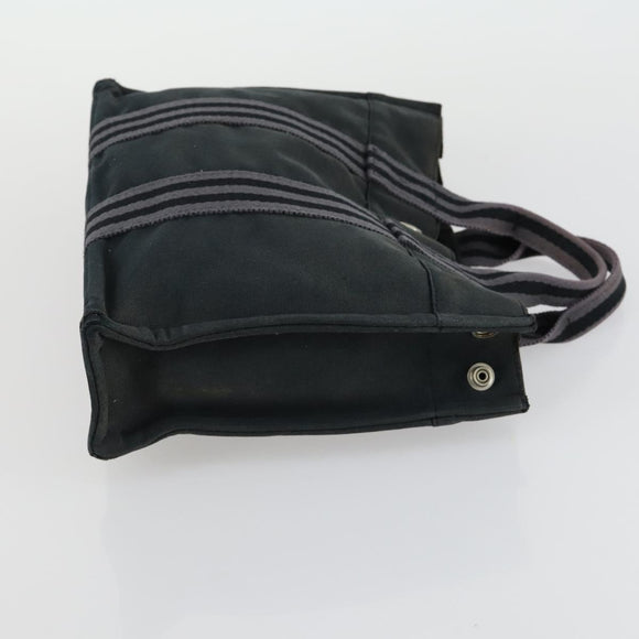 FENDI Gucci Hermes GG Canvas Hand Bag Canvas PVC 3 Set Black Beige Auth ti3619