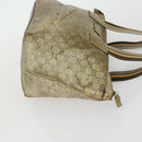FENDI Gucci Hermes GG Canvas Hand Bag Canvas PVC 3 Set Black Beige Auth ti3619-4