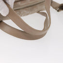 CHANEL New Travel Line Hand Bag Nylon 2way Beige Silver CC Auth ti3621-7