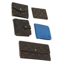 LOUIS VUITTON Monogram Epi Wallet 5 Set Blue LV Auth ti3625-1