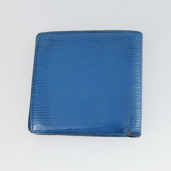 LOUIS VUITTON Monogram Epi Wallet 5 Set Blue LV Auth ti3625