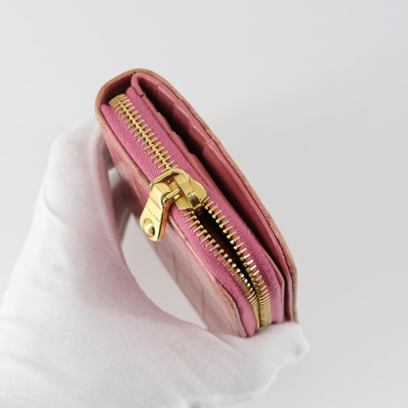 BOTTEGA VENETA Miu Miu Fendi Wallet 4 Set Red Brown pink Auth ti3628