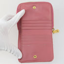 BOTTEGA VENETA Miu Miu Fendi Wallet 4 Set Red Brown pink Auth ti3628-23