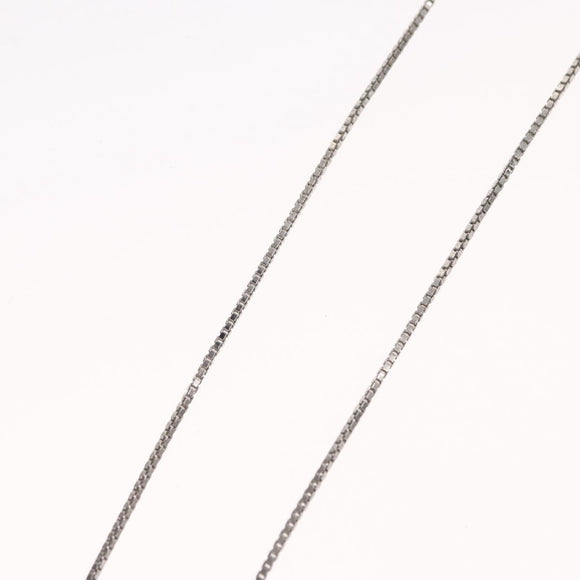 Christian Dior Choker metal Silver Auth ti3633