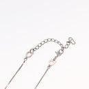 Christian Dior Choker metal Silver Auth ti3633-13