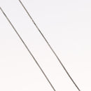 Christian Dior Choker metal Silver Auth ti3633-5